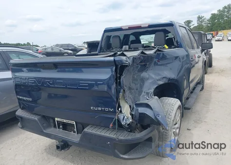 2021 Chevrolet Silverado 2Wd Short Bed Custom from USA, damaged, VIN 1GCPWBEK5MZ274959